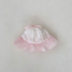 New Autumn Baby Girls Pink Cap Wholesale