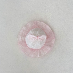 New Autumn Baby Girls Pink Cap Wholesale