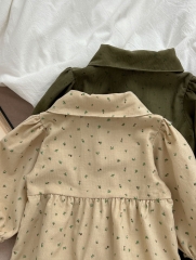 New Spring Infant Baby Girls Two Kinds Long Sleeve Jumpsuit Wholesale