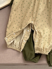 New Spring Infant Baby Girls Two Kinds Long Sleeve Jumpsuit Wholesale