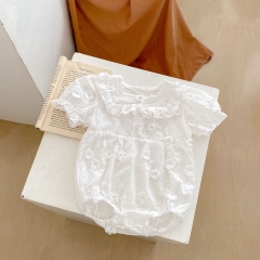 New Arrivals Infant Baby Girls Jacquard One Piece In New Summer Wholesale