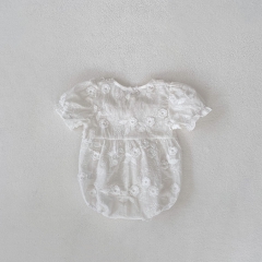 New Arrivals Infant Baby Girls Jacquard One Piece In New Summer Wholesale