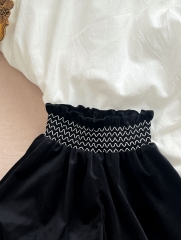 2024 Chinese Style Infant Baby Girls Long-sleeved Top Combo Short Pant In Sets Wholesale