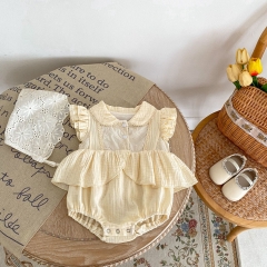 New Arrivals Infant Baby Girls Sweety Style Laces One Pirsece Wholesale