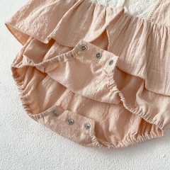 New Arrivals Infant Baby Girls Sweety Style Laces One Pirsece Wholesale