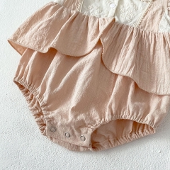 New Arrivals Infant Baby Girls Sweety Style Laces One Pirsece Wholesale