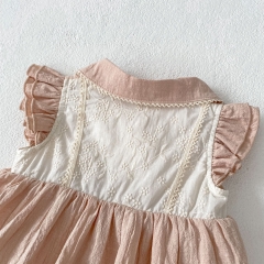 New Arrivals Infant Baby Girls Sweety Style Laces One Pirsece Wholesale