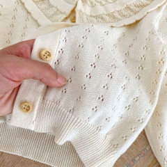 2024 In New Summer Baby Girls Sweety Solid Color Outwear Coat Wholesale