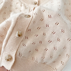 New Arrivals In New Summer Baby Girls Solid Colors Outwear Cardigan Coat Wholesale