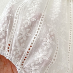 2024 New Arrivals Infant Baby Girls White Laces One Pieces In New Summer Wholesale