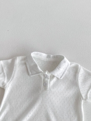 Infant Baby Unisex Solid Colors One Pieces In New Summer Wholesale