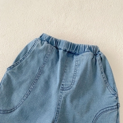 2024 In New Summer Baby Unisex Cow Boy Pants Wholesale