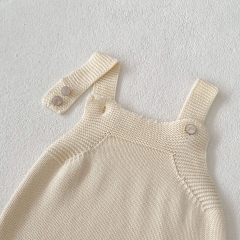 2024 Autumn Infant Baby Girls Cute Wave Trim Design Long Sleeves Pink Cardigan With Onesies Sets Wholesale