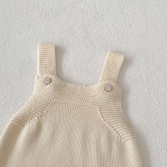 2024 Autumn Infant Baby Girls Cute Wave Trim Design Long Sleeves Pink Cardigan With Onesies Sets Wholesale