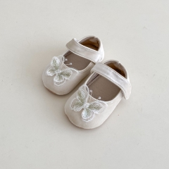 2024 New Autumn Infant Baby Girls 3D Butterfly Attached Slip-resistant Shoes Wholesale
