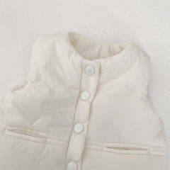 Baby and Toddler Kids' Thick Thermal Sleeveless Solid Color Vest Coat Wholesale