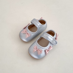 2025 New Summer Infant Baby Girls Butterfly Bows Decorated Slip-resistant Toddler Shoes Wholesale