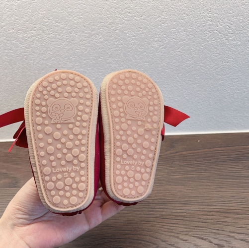 2025 New Arrival Infant Baby Girls Various Butterfly-bow Decorated Slip-resistant Toddler Shoes Wholesale