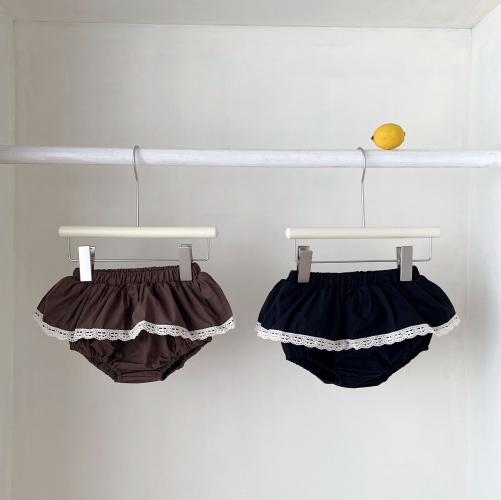 Infant Baby Kids Girls One Piece Lace Trim Skirt in Summer Wholesale