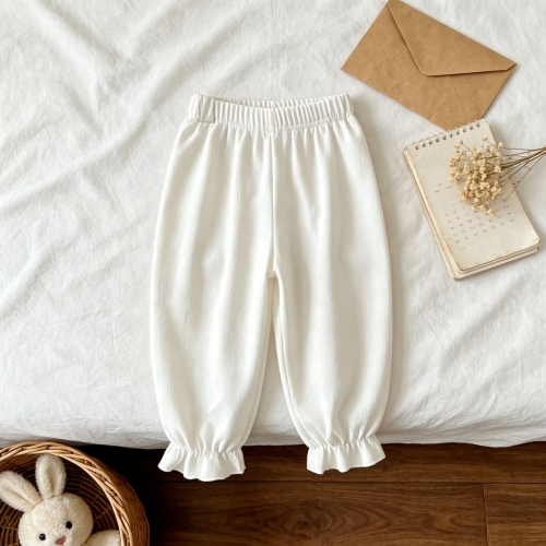 Infant Baby Kids Girls One Piece Solid Color Pants in Summer Wholesale