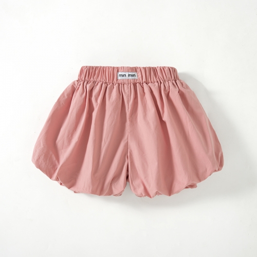 New Arrival Summer Baby Kids Girls Solid Color Bloomers Wholesale