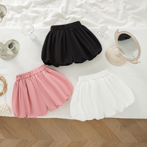 New Arrival Summer Baby Kids Girls Solid Color Bloomers Wholesale