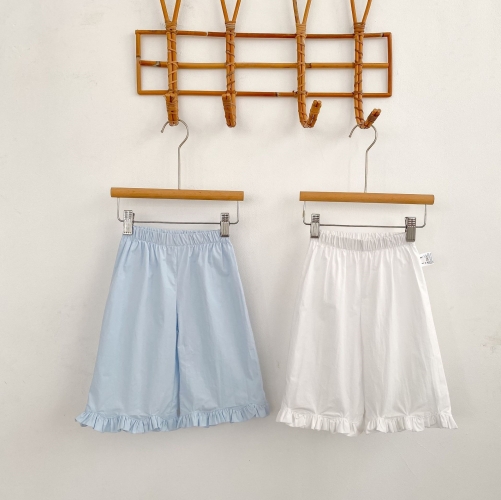 Infant Baby Kids Girls One Piece Solid Color Pants in Summer Wholesale