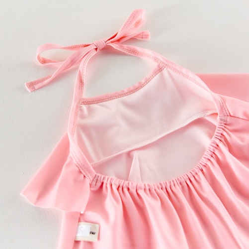 Infant Baby Girls Mermaid Pattern Strap Swimsuit Set In Summer Wholesale
