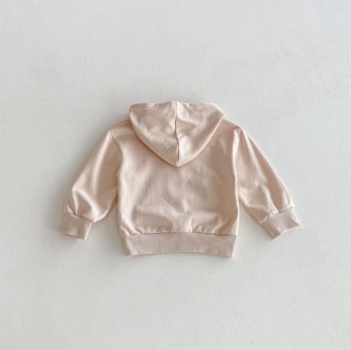 New Arrival Spring and Autumn Baby Kids Unisex Long Sleeves Teddy Bear Pattern Hoodies Wholesale
