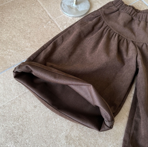 2026 Autumn Infant Baby Kids Girls Plain Corduroy Pants Wholesale